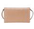 TB Embossed Wallet On Chain, &pound;320, Handbags, Beige, Leather, Back view